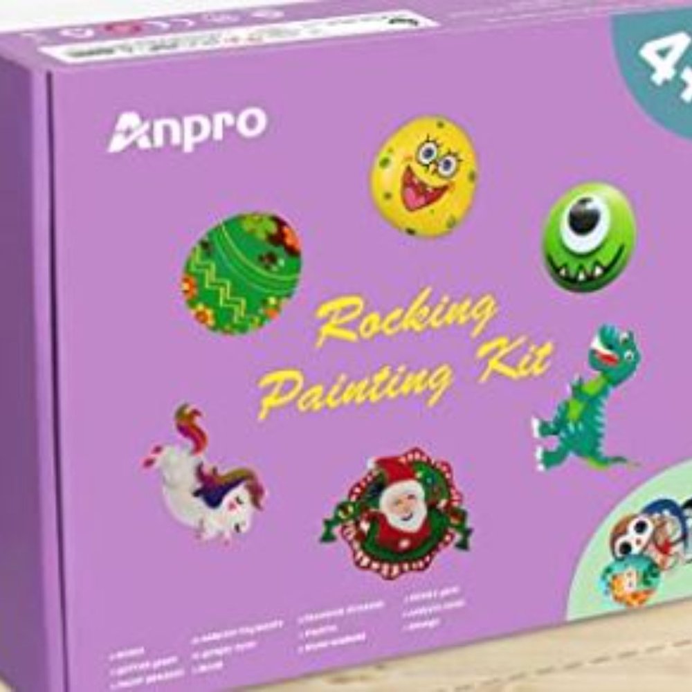 New Anpro Rock Painting Kit